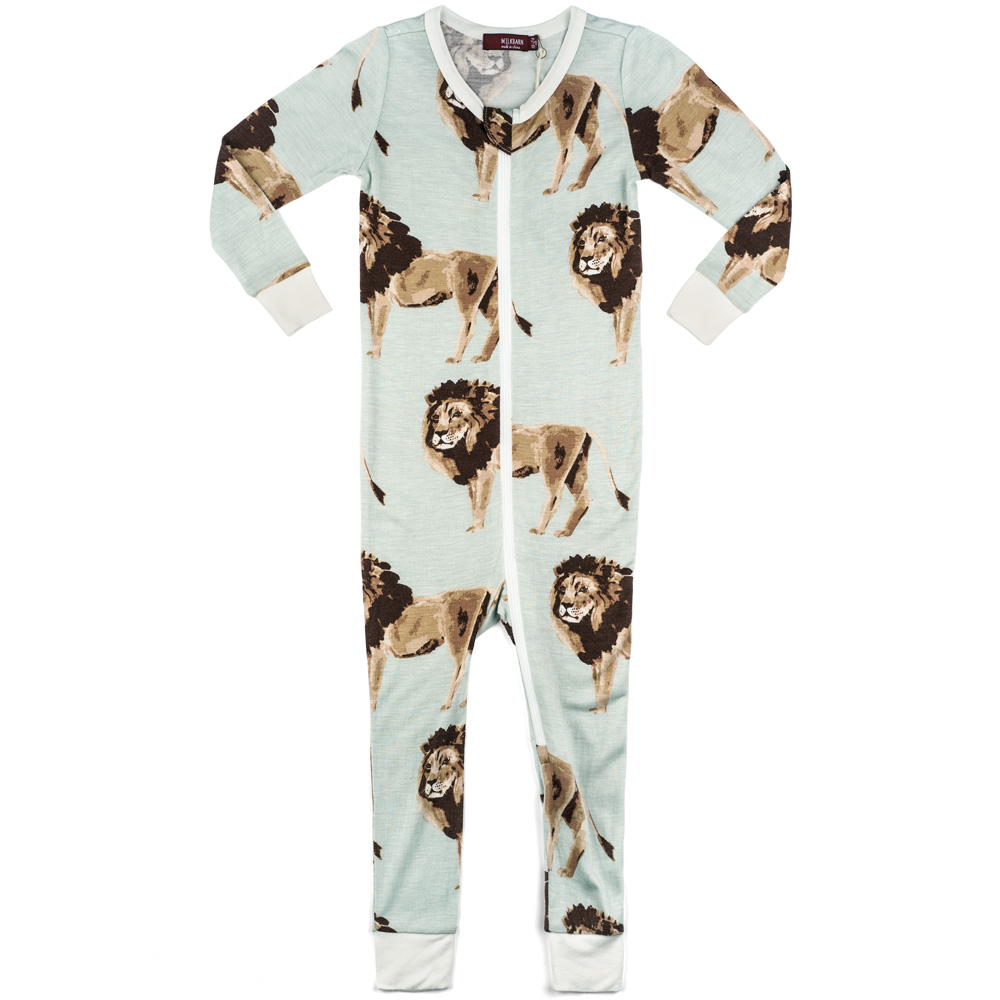 Lion Zipper Pajama 9-12 Months - The Wonder Emporium