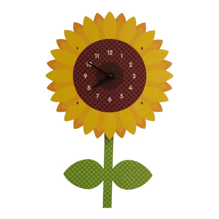 Sunflower Pendulum Clock - The Wonder Emporium